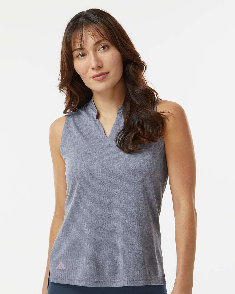 Adidas-A1001-Women's Ultimate365 Textured Sleeveless Shirt - Image 17