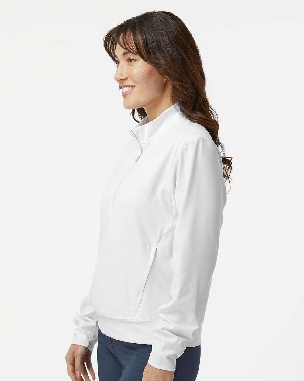 Adidas-A1002-Women's Ultimate365 Quarter-Zip Pullover - Image 18