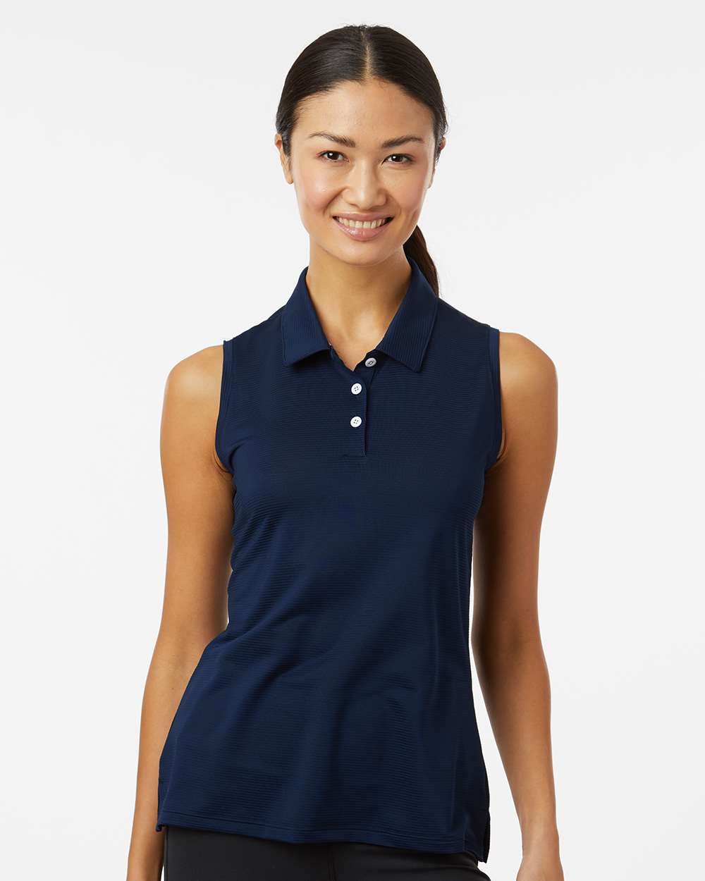 Adidas-A1005-Women's Ottoman Sleeveless Polo - Image 11