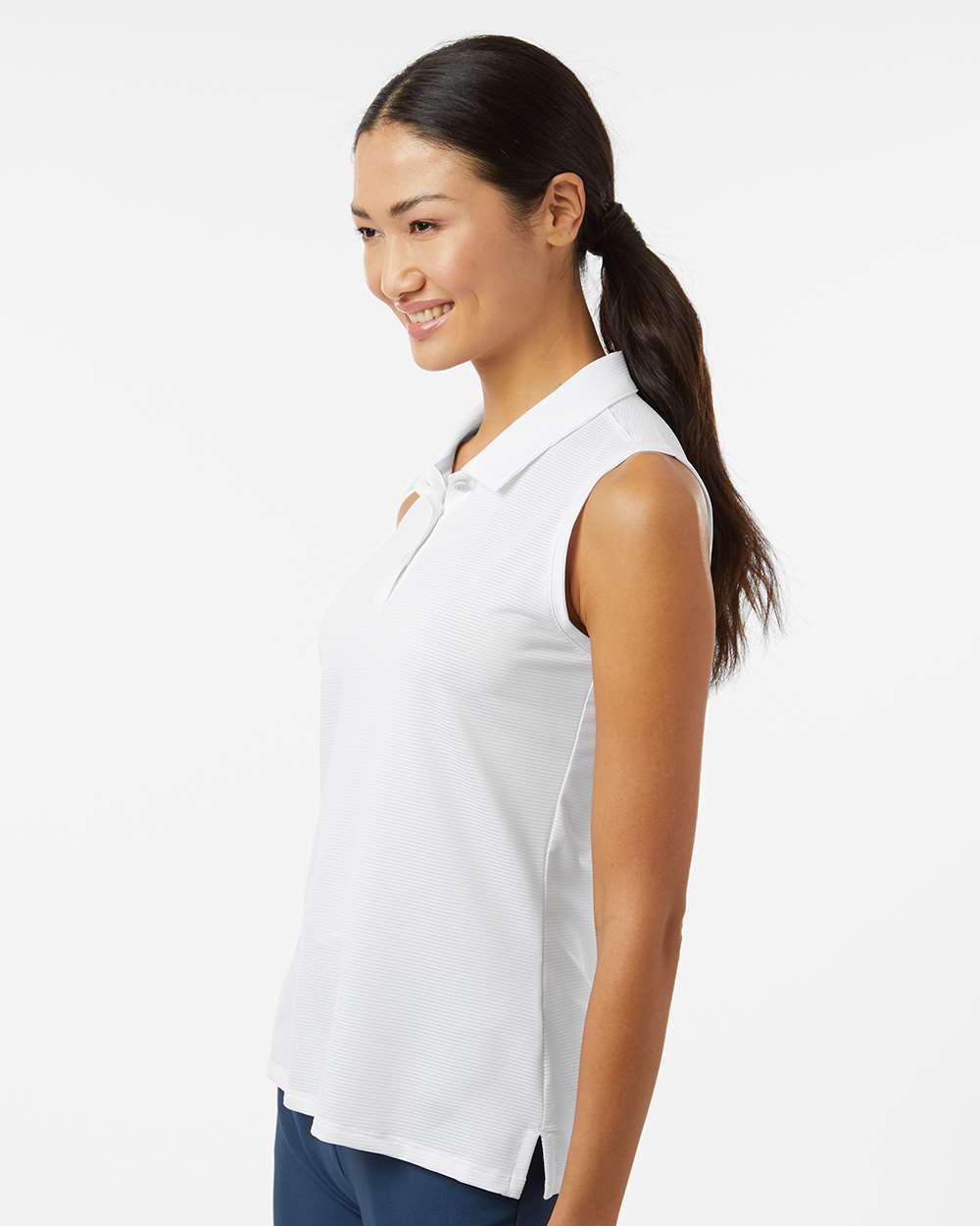 Adidas-A1005-Women's Ottoman Sleeveless Polo - Image 18