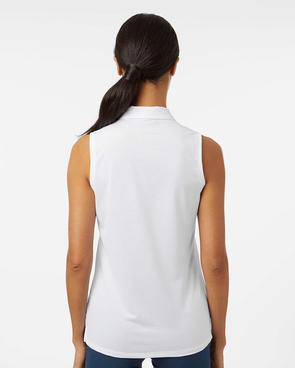 Adidas-A1005-Women's Ottoman Sleeveless Polo - Image 19