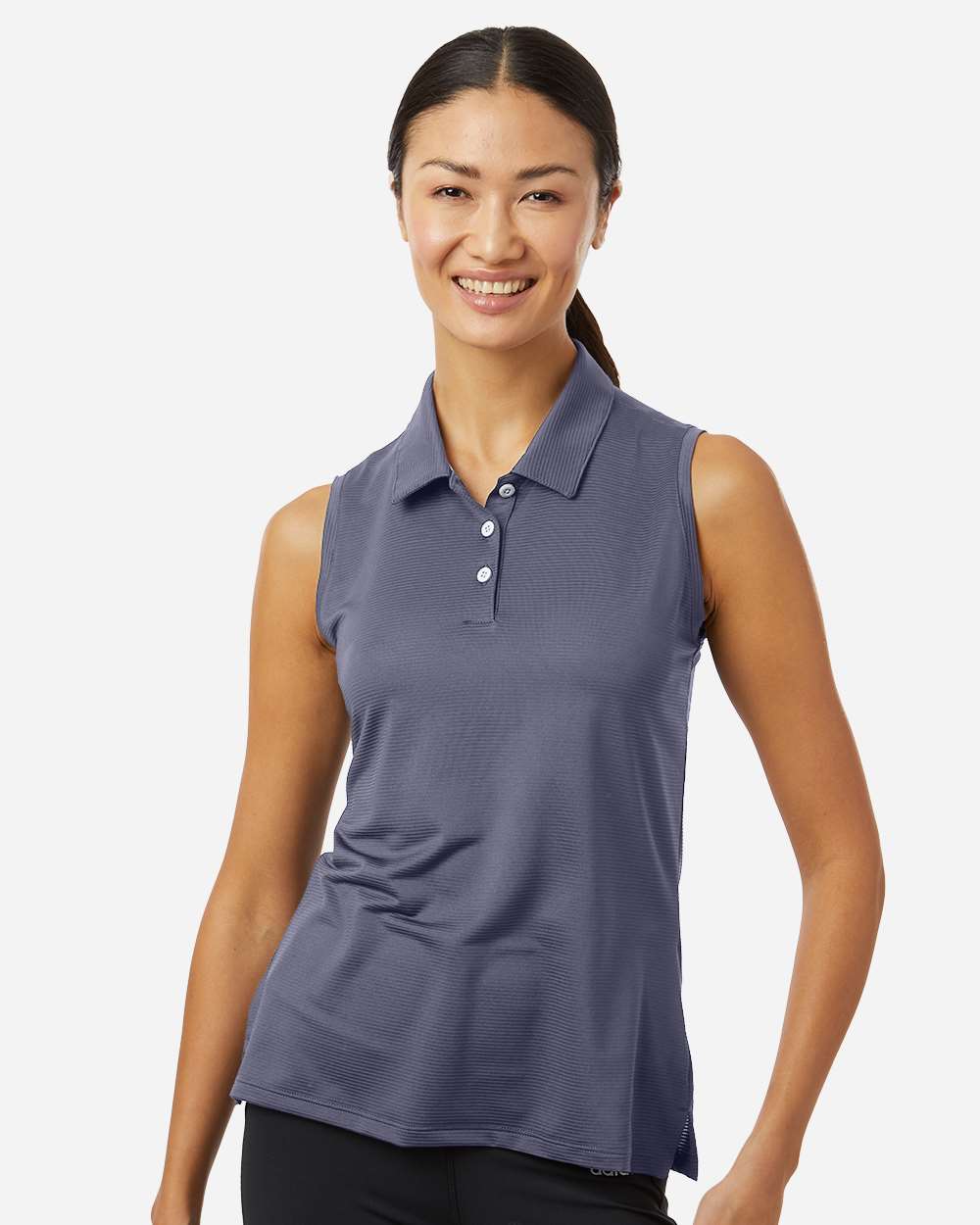 Adidas-A1005-Women's Ottoman Sleeveless Polo - Image 20