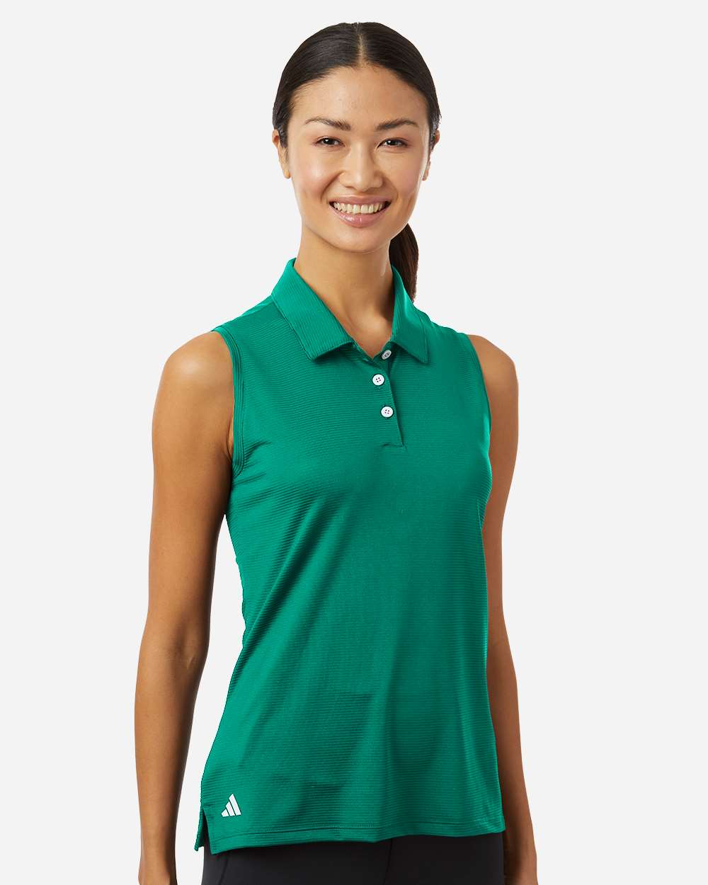 Adidas-A1005-Women's Ottoman Sleeveless Polo - Image 26