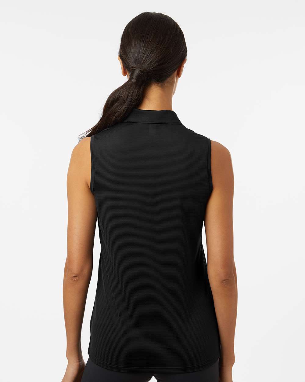 Adidas-A1005-Women's Ottoman Sleeveless Polo - Image 6