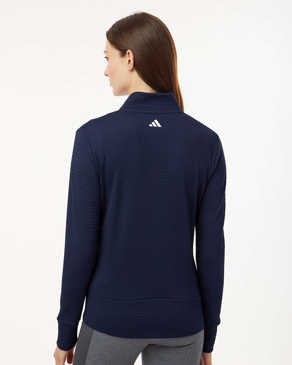 Adidas-A1007-Women's Ultimate Textured Full-Zip Jacket - Image 13