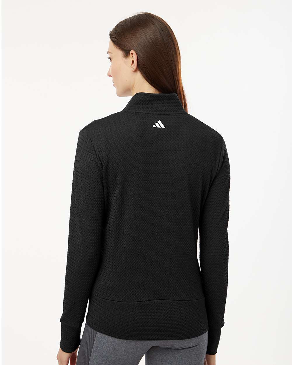 Adidas-A1007-Women's Ultimate Textured Full-Zip Jacket - Image 6