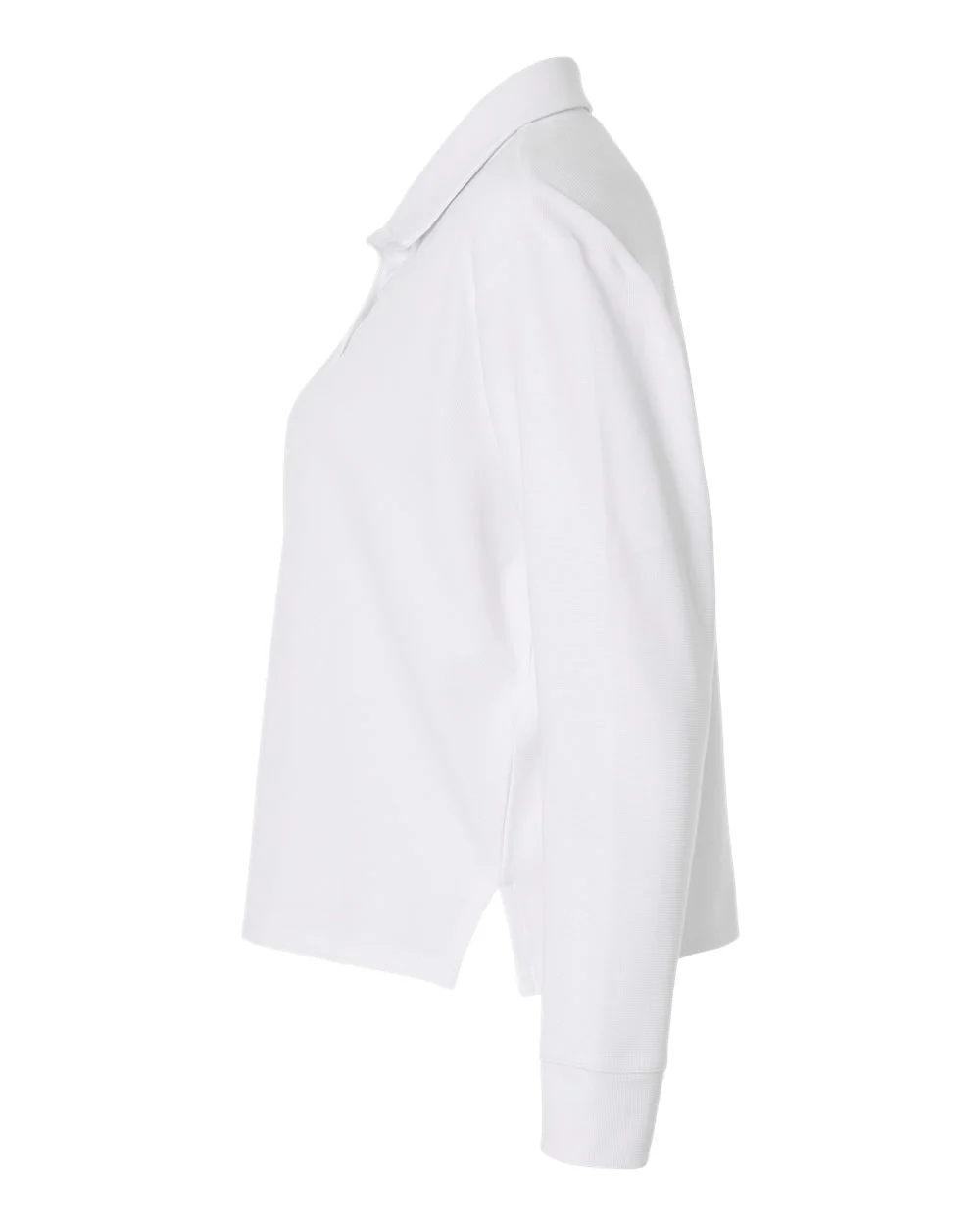 Adidas-A1008-Women's Beyond Long Sleeve Loose Polo - Image 19