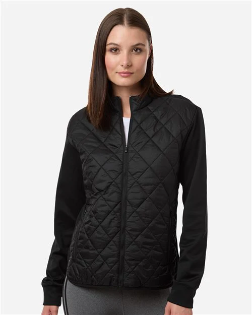 Adidas-A1009-Women's Ultimate Quilted Full-Zip Jacket - Image 2