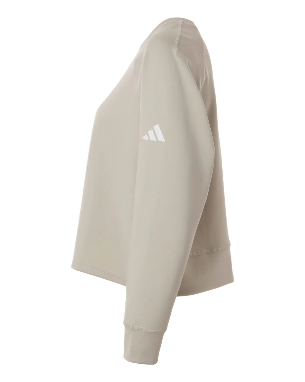 Adidas-A1014-Women's Beyond Side-Snap Crewneck Sweatshirt - Image 11