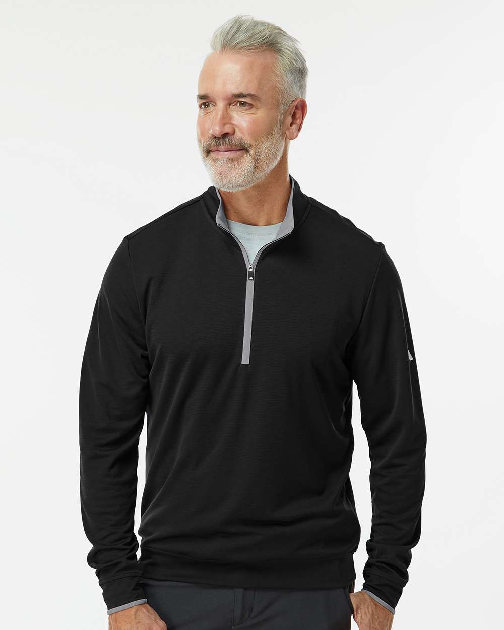 Adidas-A2002-Lightweight Quarter-Zip Pullover - Image 4