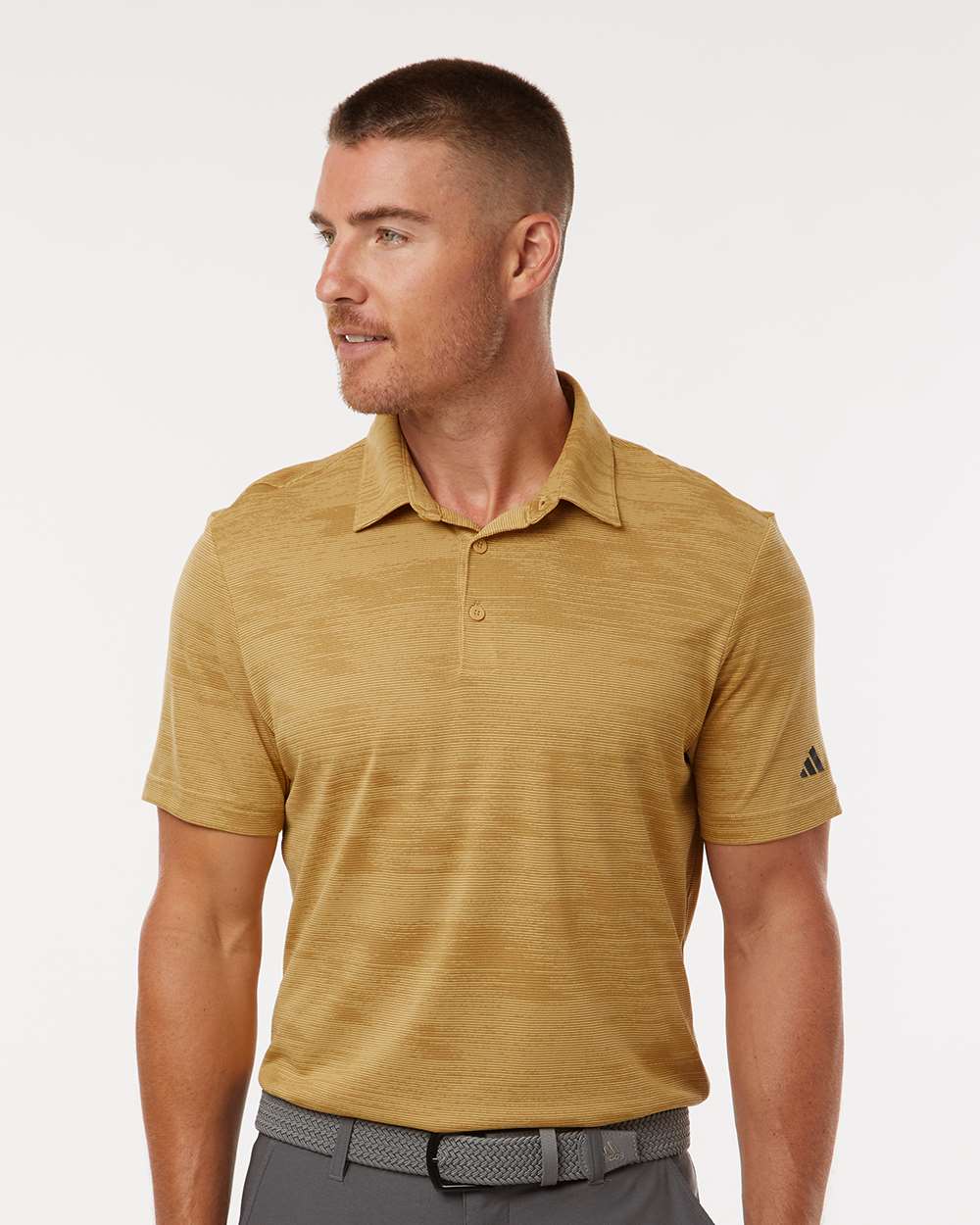 Adidas-A2005-Ultimate365 Textured Stripe Polo - Image 22