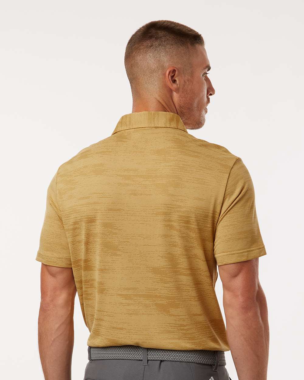 Adidas-A2005-Ultimate365 Textured Stripe Polo - Image 24