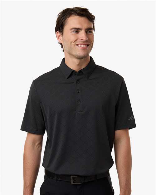 Adidas-A2014-Men's Ultimate365 Jacquard Polo - Image 5