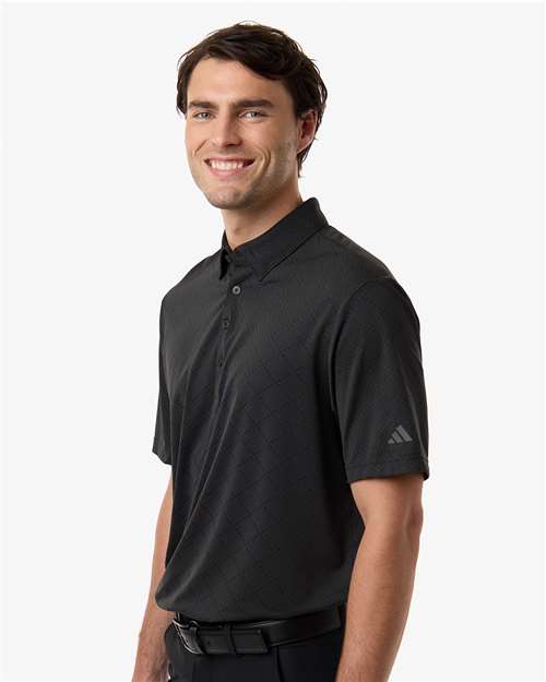 Adidas-A2014-Men's Ultimate365 Jacquard Polo - Image 6