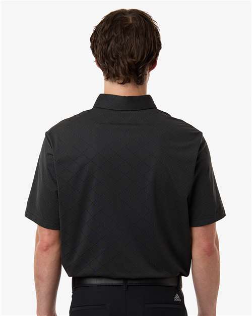 Adidas-A2014-Men's Ultimate365 Jacquard Polo - Image 7