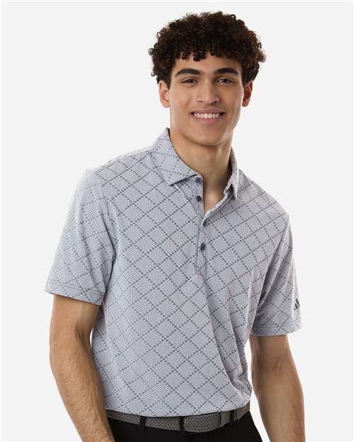 Adidas-A2014-Men's Ultimate365 Jacquard Polo - Image 8