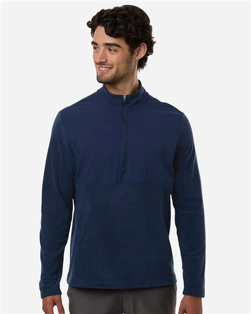 Adidas-A2020-Men's Ultimate365 Cozy Quarter-Zip Pullover - Image 2