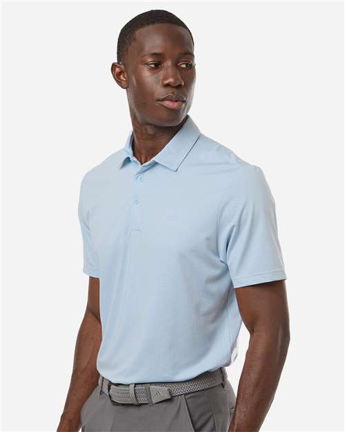 Adidas-A2024-Men's Performance Textured Polo - Image 4