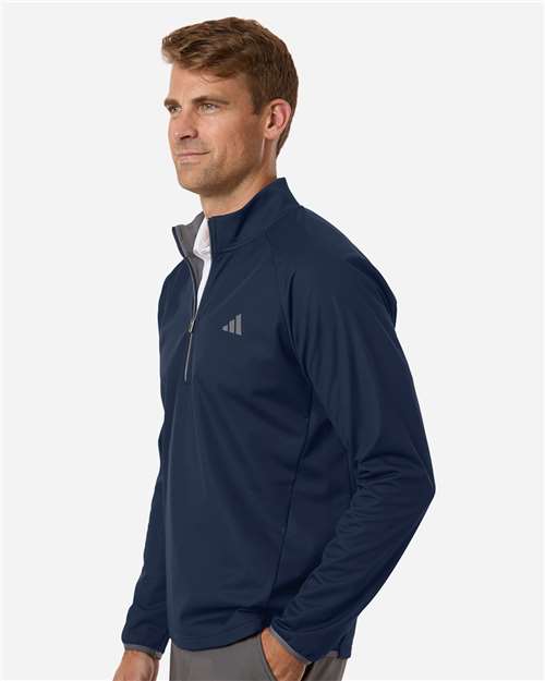 Adidas-A2027-Men's Ultimate365 Wind Quarter-Zip Pullover - Image 8
