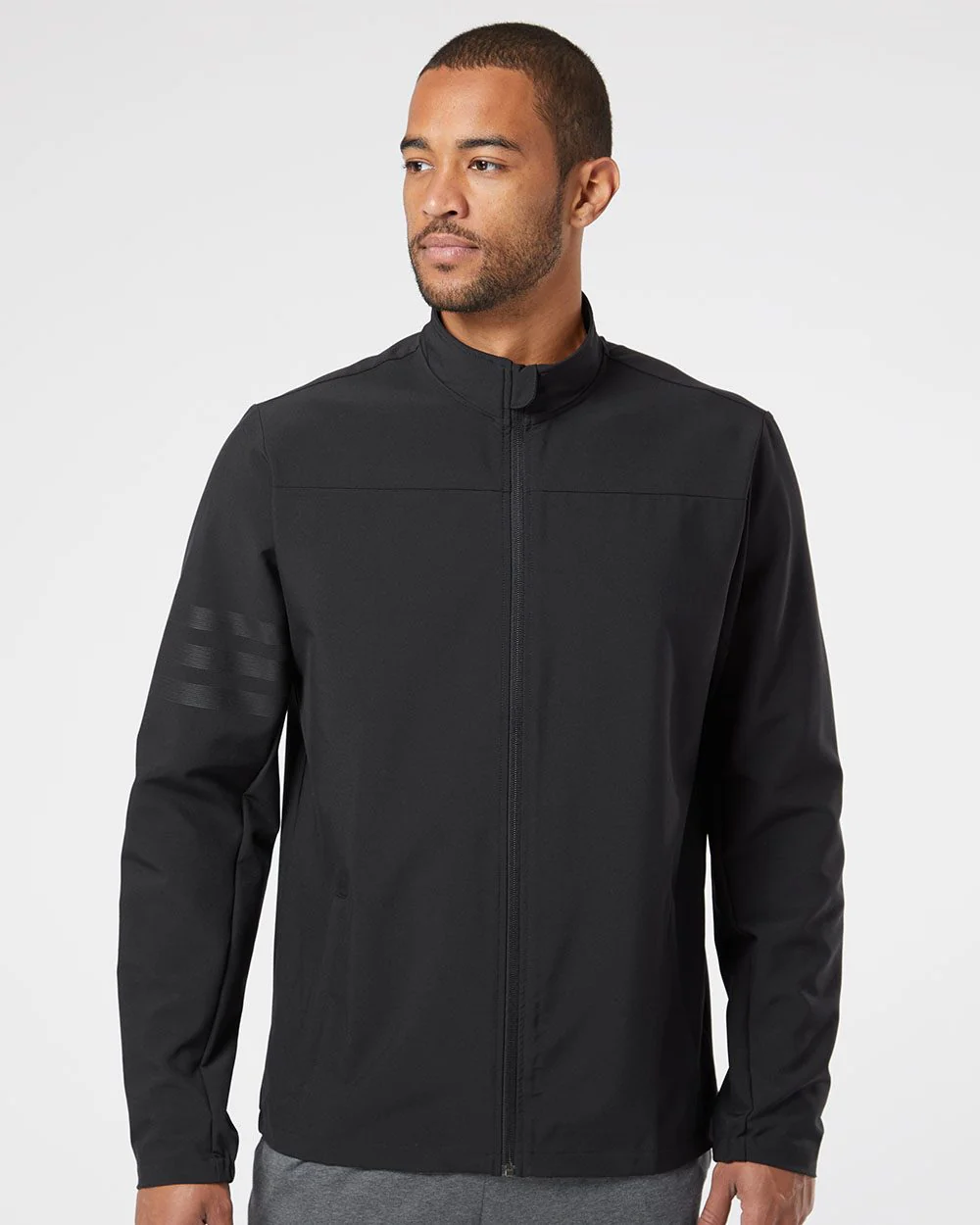 Adidas-A267-3-Stripes Full-Zip Jacket - Image 7