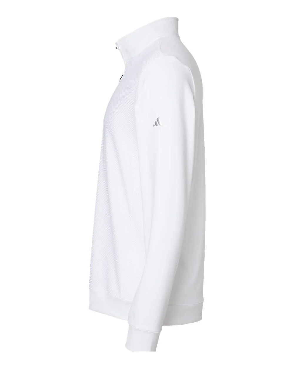 Adidas-A295-Performance Textured Quarter-Zip Pullover - Image 19