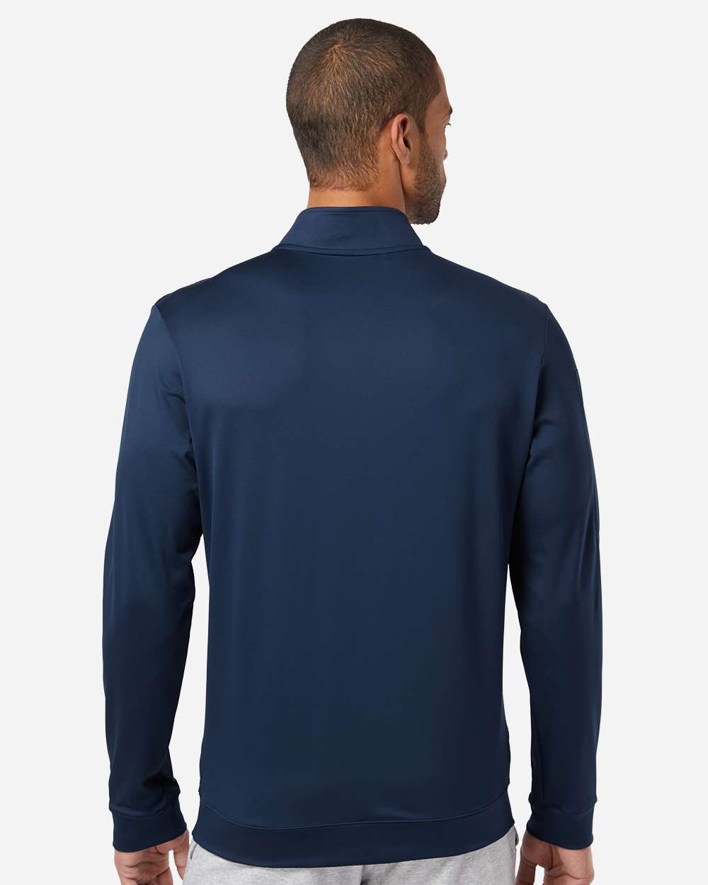 Adidas-A295-Performance Textured Quarter-Zip Pullover - Image 24