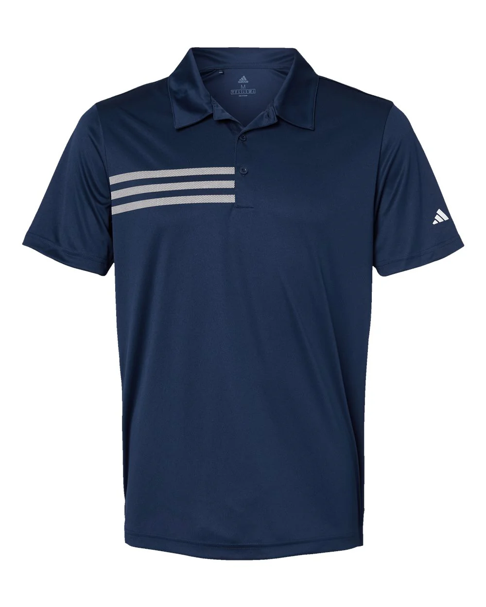 Adidas-A324-3-Stripes Chest Polo - Image 14