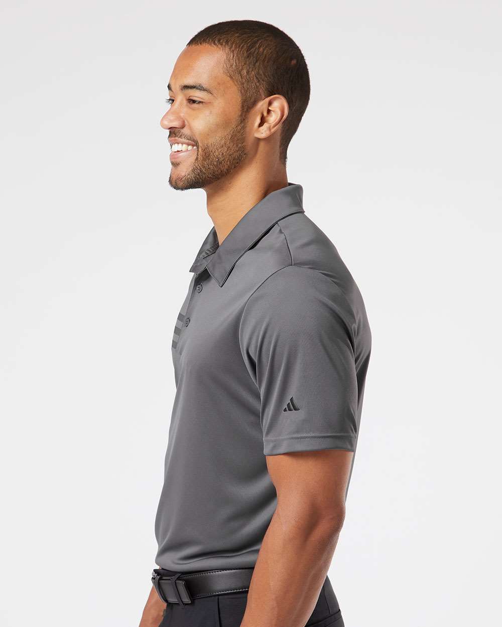 Adidas-A324-3-Stripes Chest Polo - Image 36