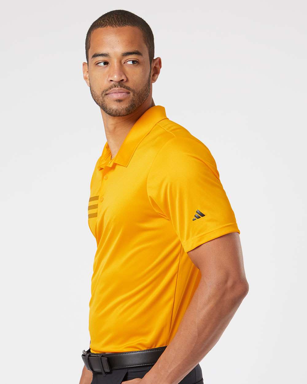 Adidas-A324-3-Stripes Chest Polo - Image 54