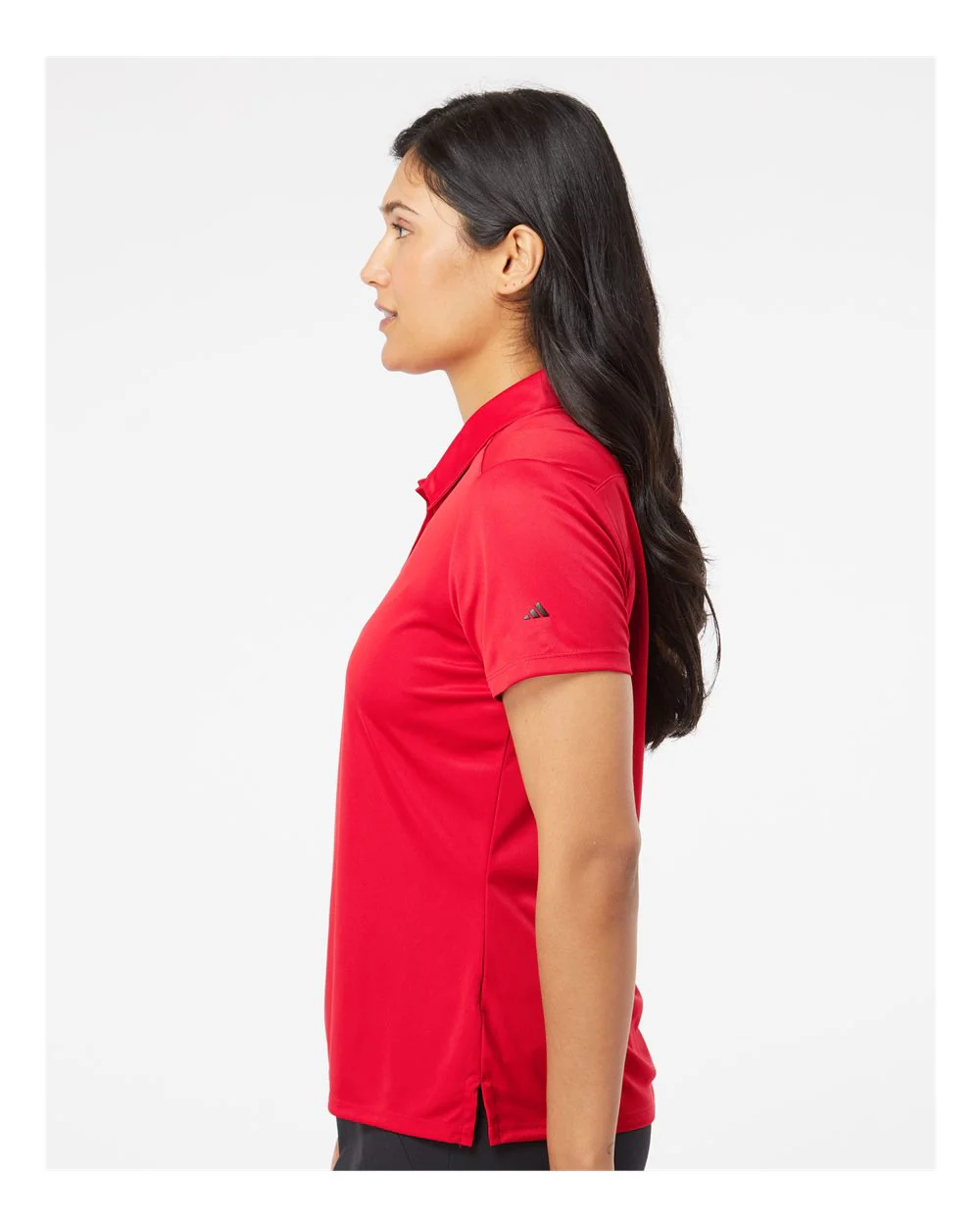 Adidas-A325-Women's 3-Stripes Shoulder Polo - Image 18