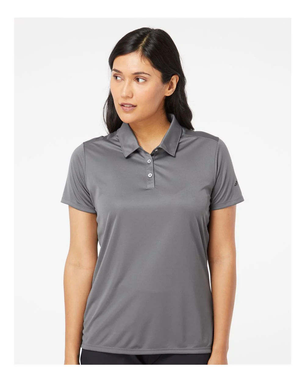 Adidas-A325-Women's 3-Stripes Shoulder Polo - Image 29