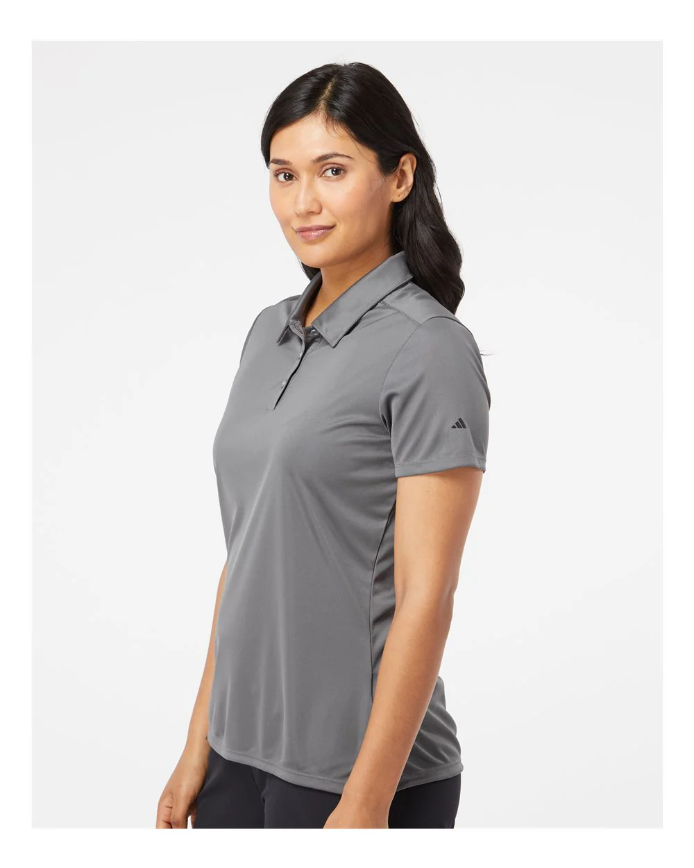 Adidas-A325-Women's 3-Stripes Shoulder Polo - Image 30