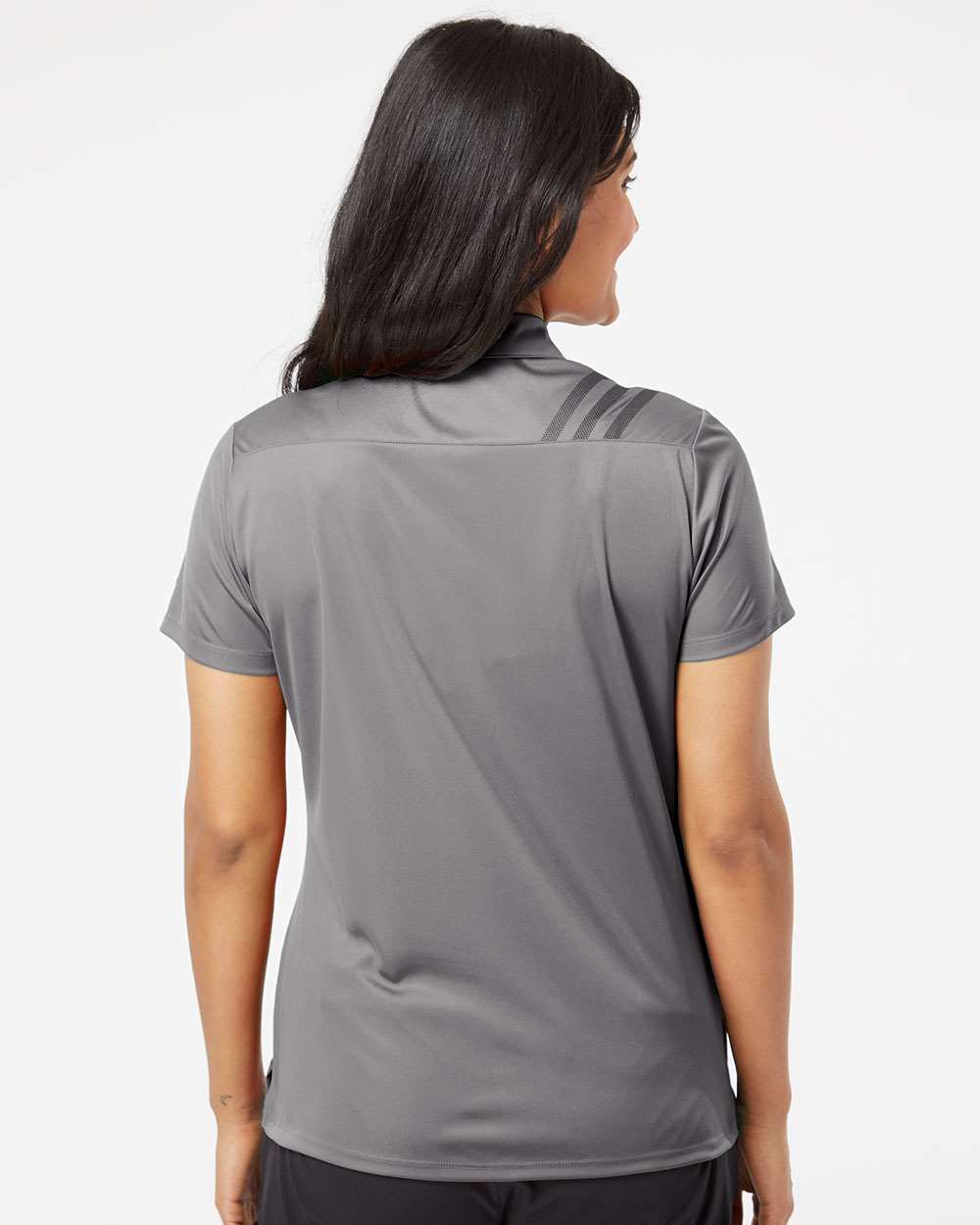 Adidas-A325-Women's 3-Stripes Shoulder Polo - Image 31