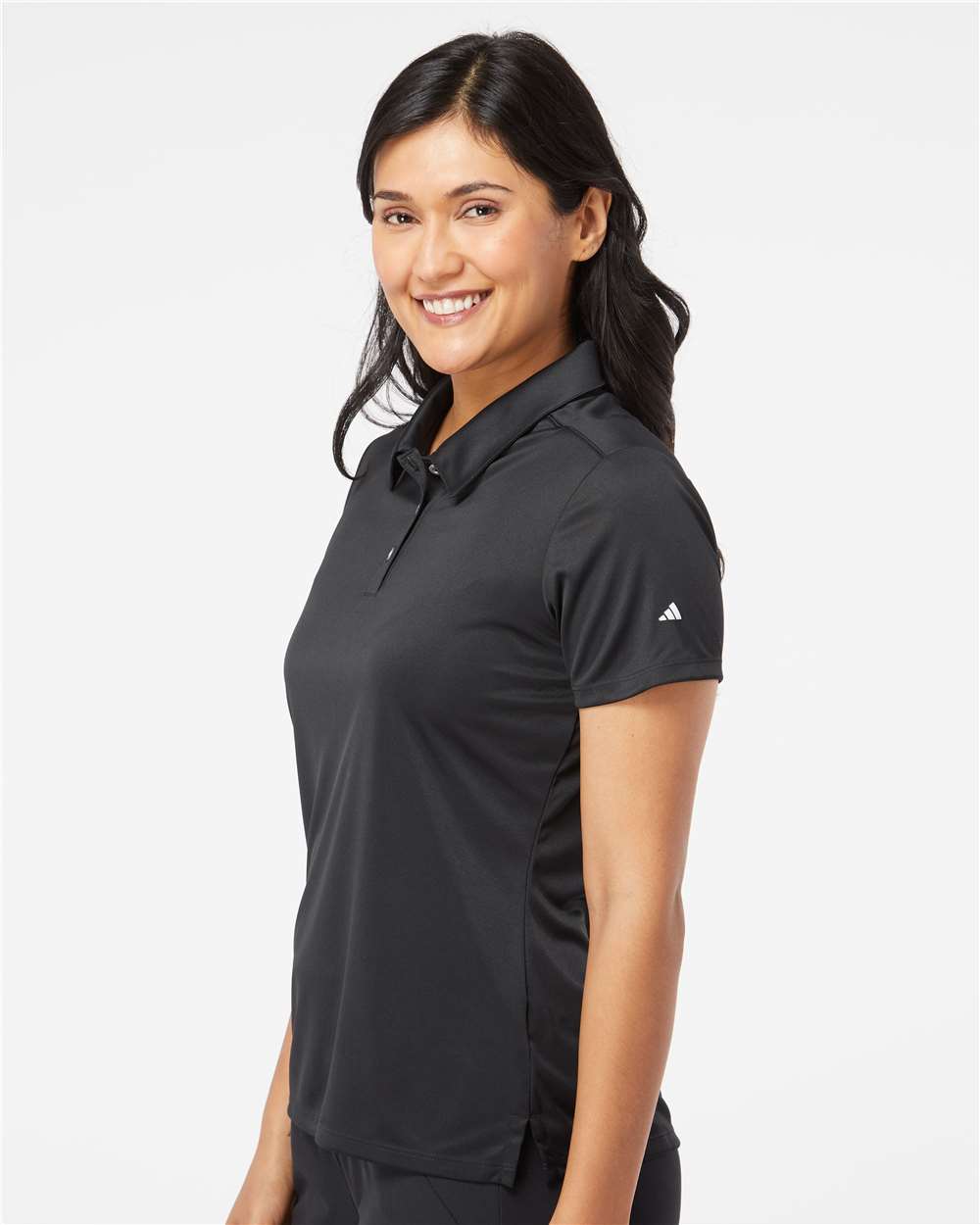 Adidas-A325-Women's 3-Stripes Shoulder Polo - Image 5