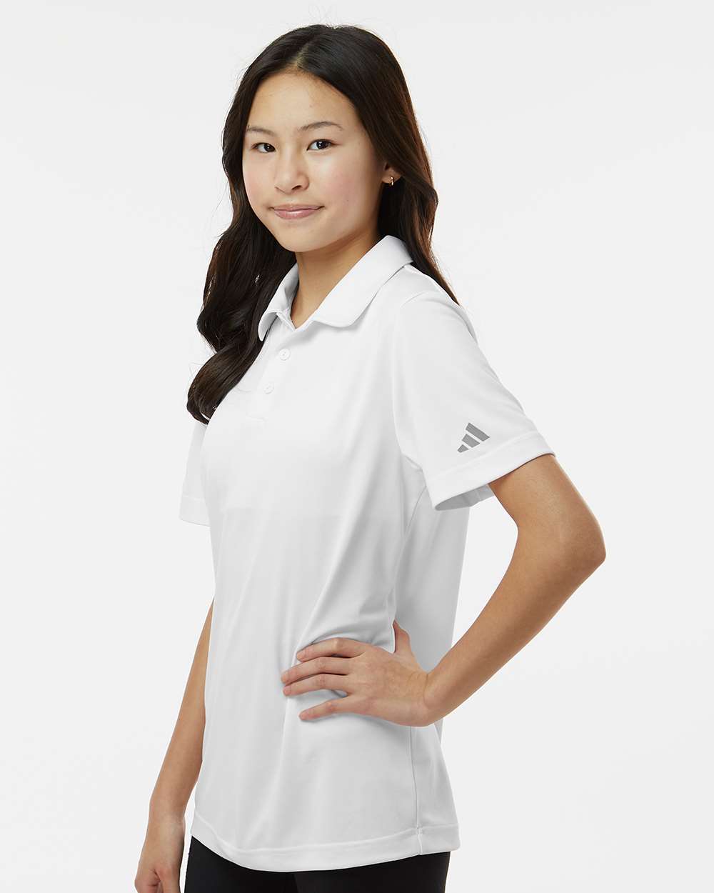 Adidas-A4000-Youth Performance Polo - Image 18