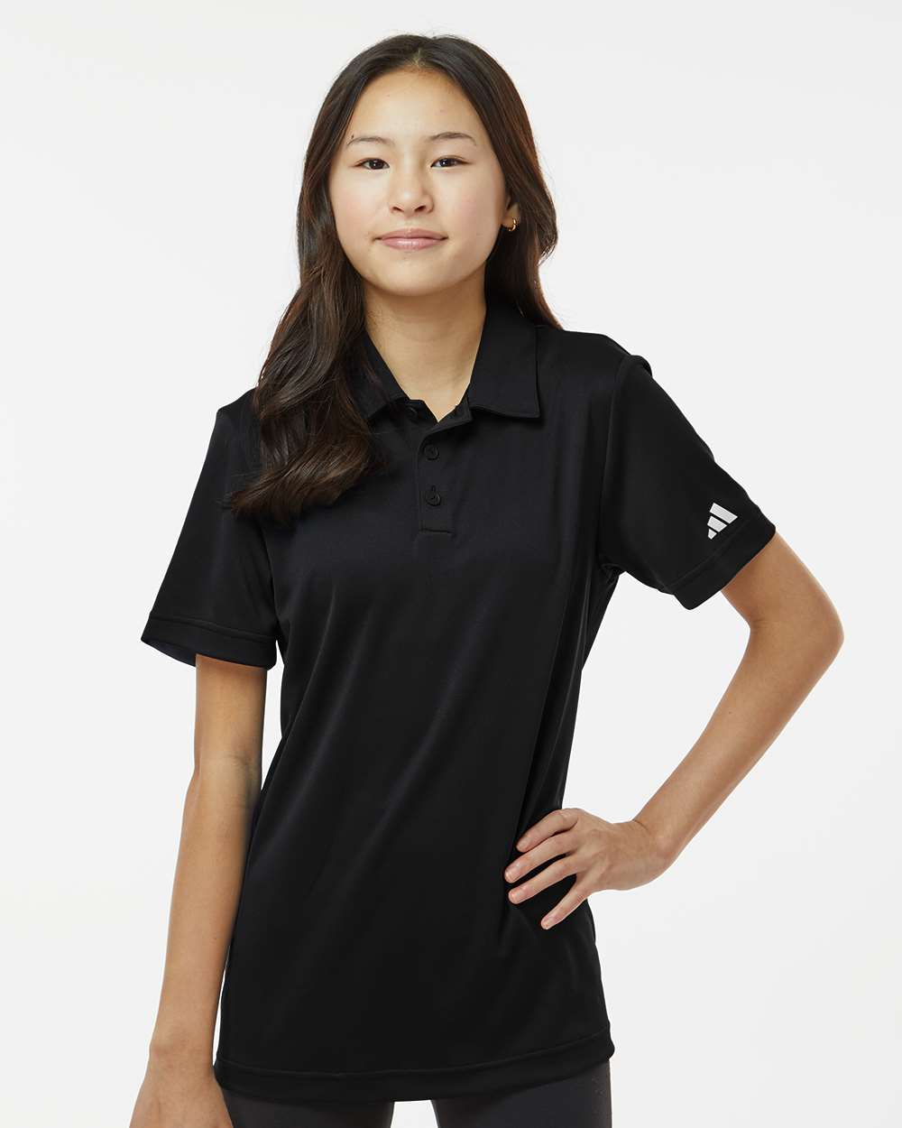 Adidas-A4000-Youth Performance Polo - Image 4
