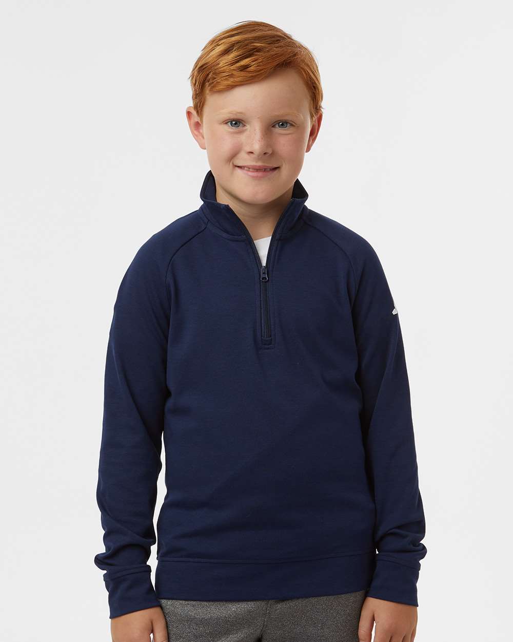 Adidas-A4001-Youth Quarter-Zip Pullover - Image 11
