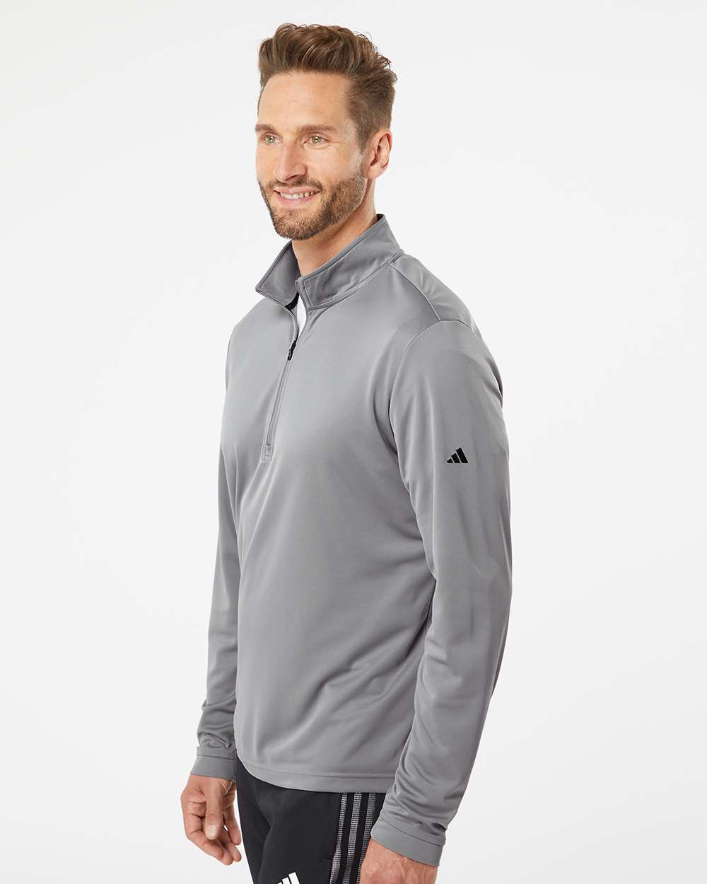 Adidas-A401-Lightweight Quarter-Zip Pullover - Image 42
