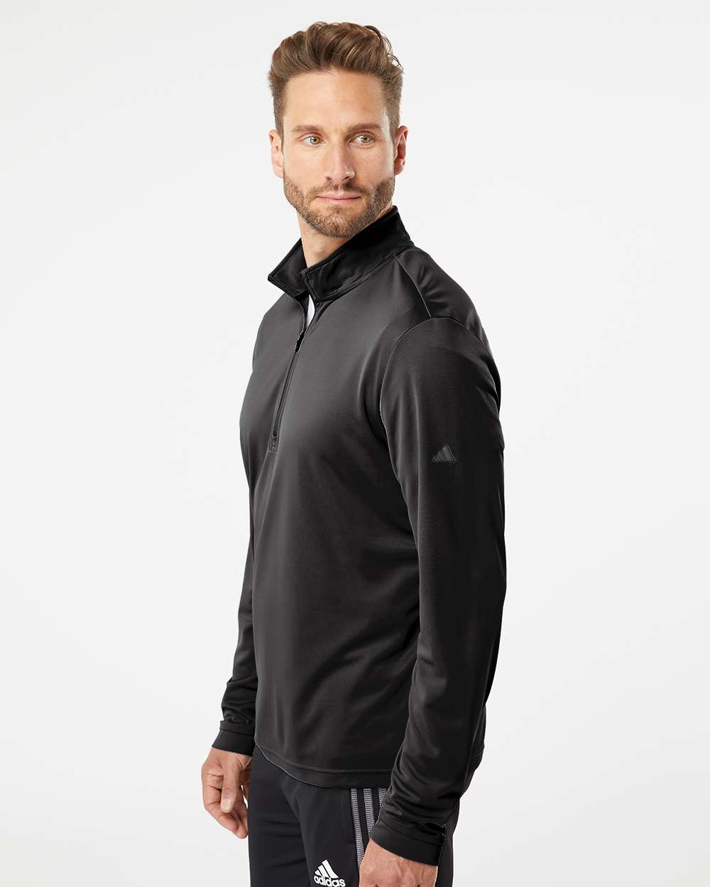Adidas-A401-Lightweight Quarter-Zip Pullover - Image 5