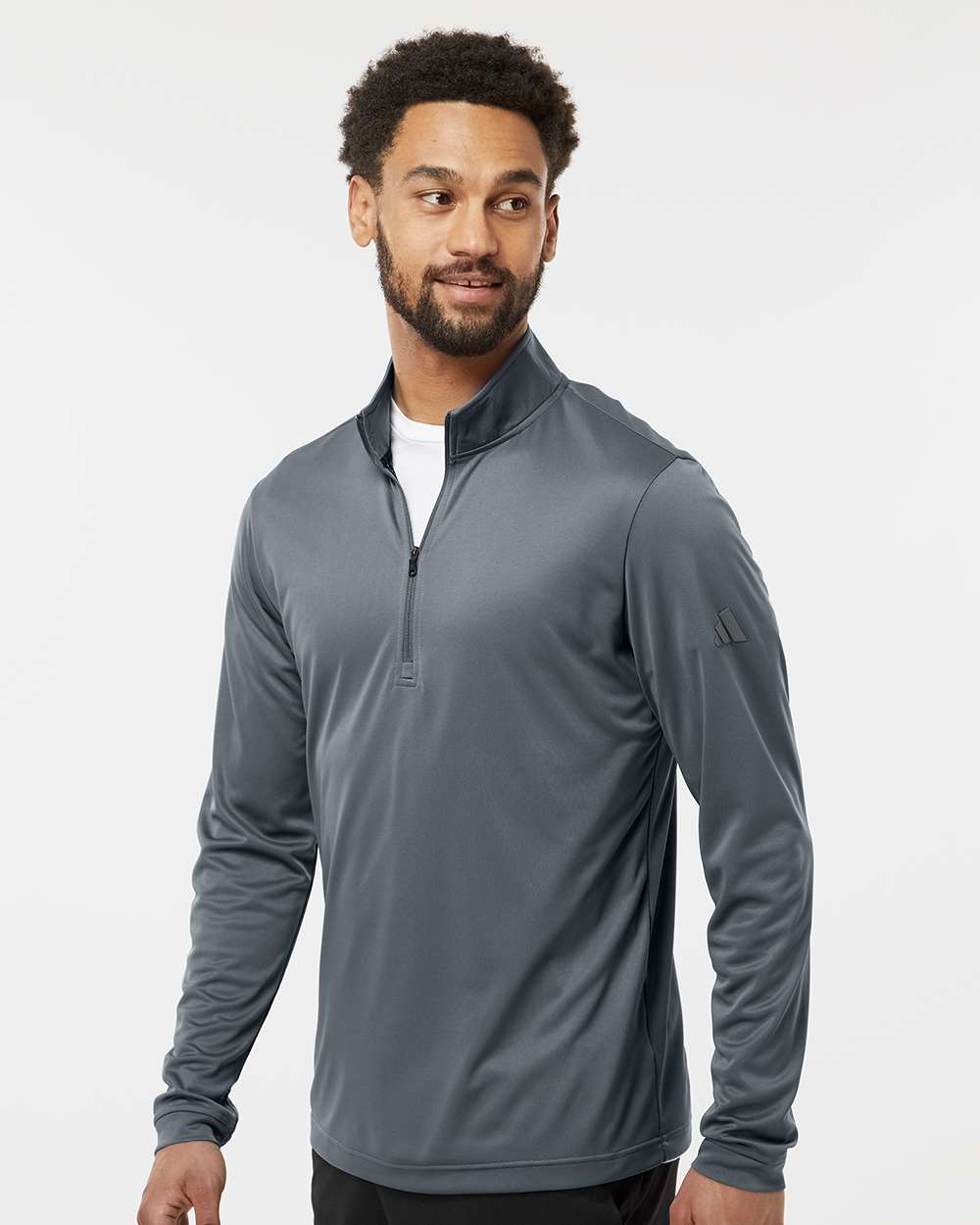 Adidas-A401-Lightweight Quarter-Zip Pullover - Image 54