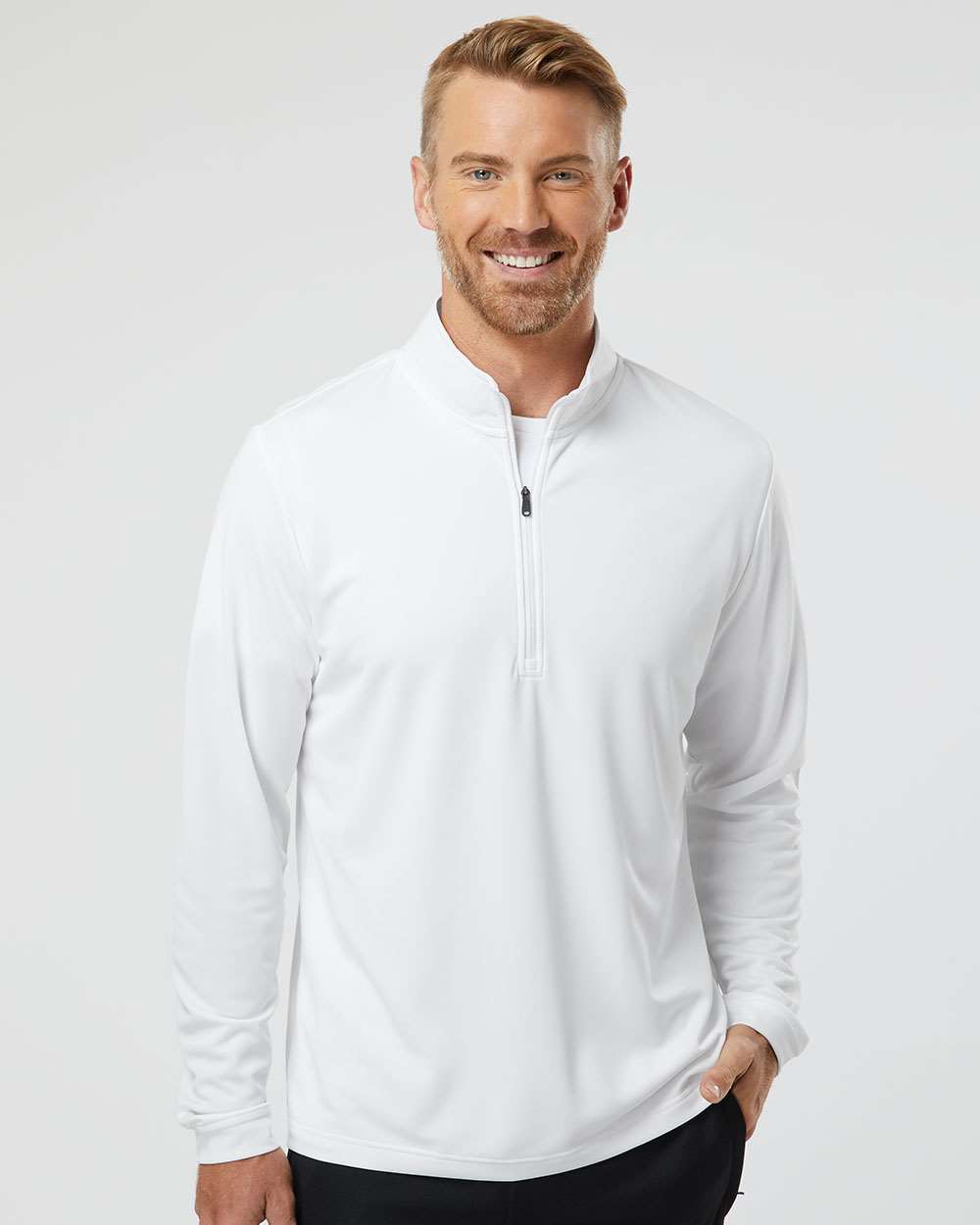 Adidas-A401-Lightweight Quarter-Zip Pullover - Image 65