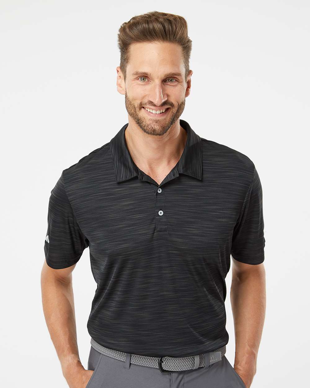 Adidas-A402-Mélange Polo - Image 4
