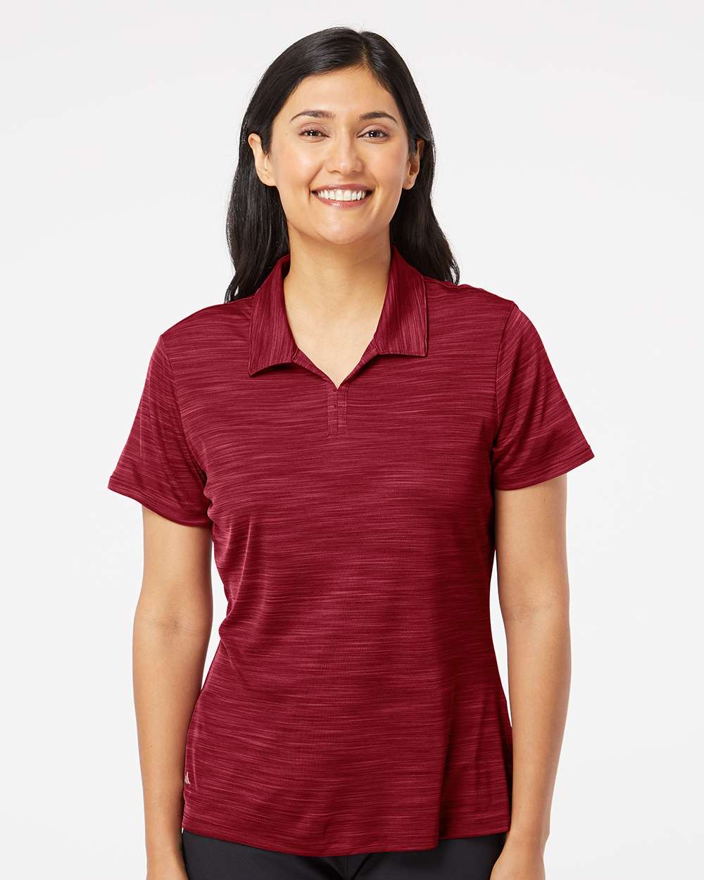 Adidas-A403-Women's Mélange Polo - Image 11