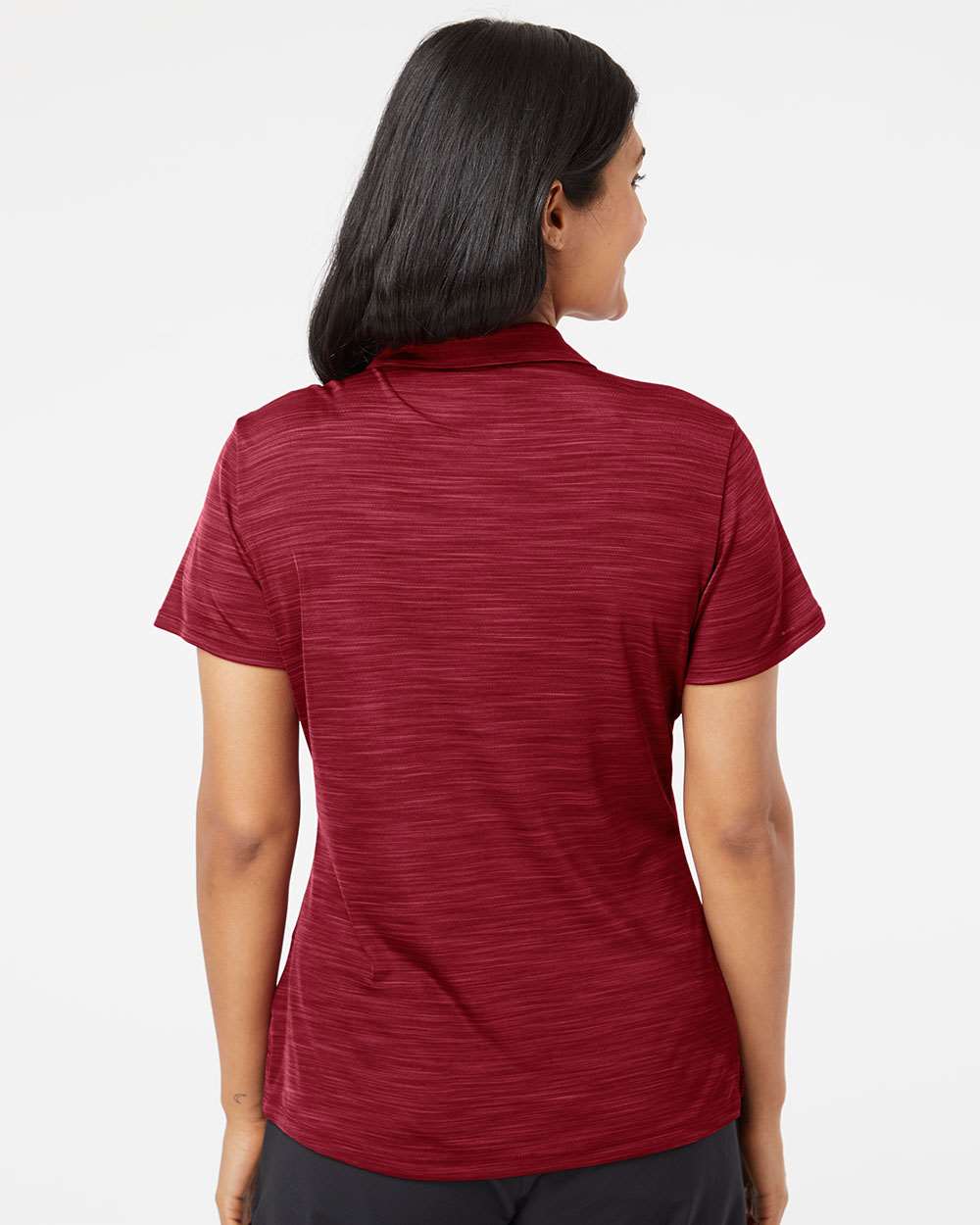 Adidas-A403-Women's Mélange Polo - Image 13