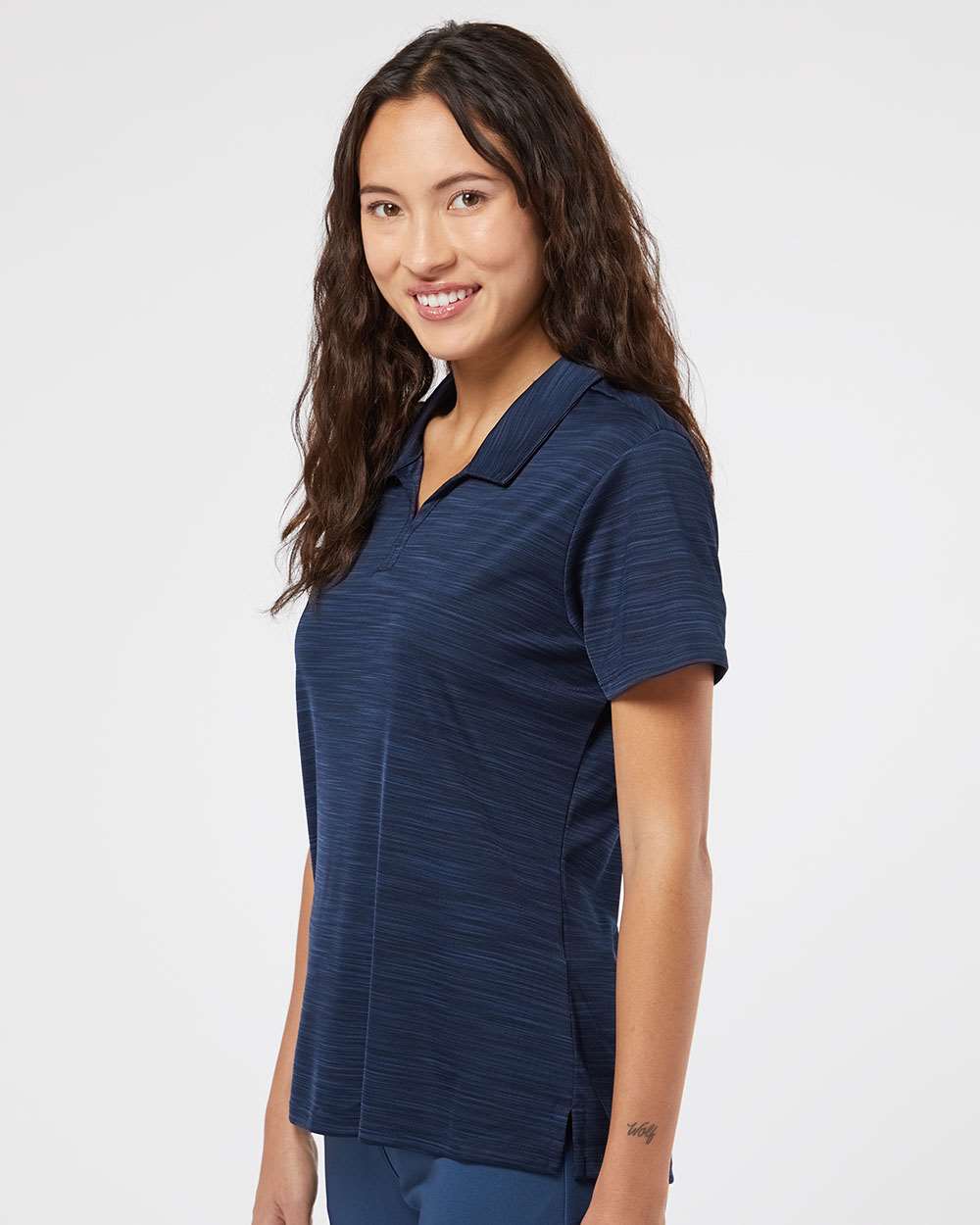 Adidas-A403-Women's Mélange Polo - Image 18