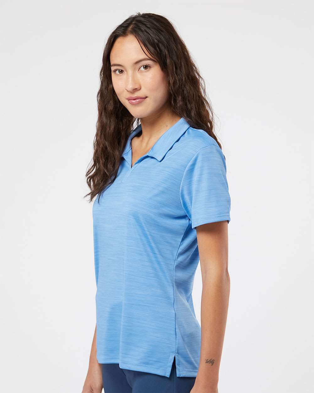 Adidas-A403-Women's Mélange Polo - Image 30