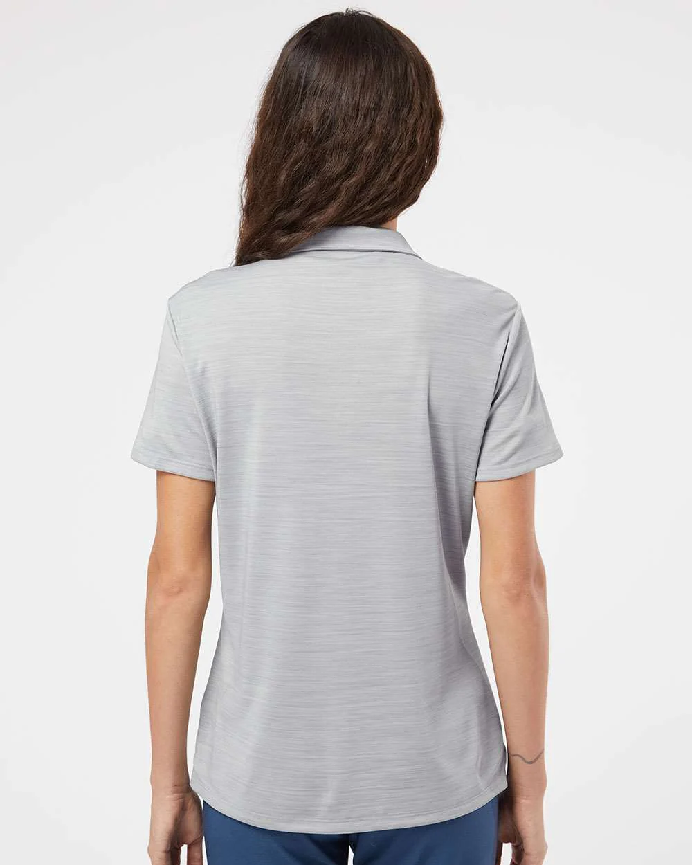 Adidas-A403-Women's Mélange Polo - Image 37