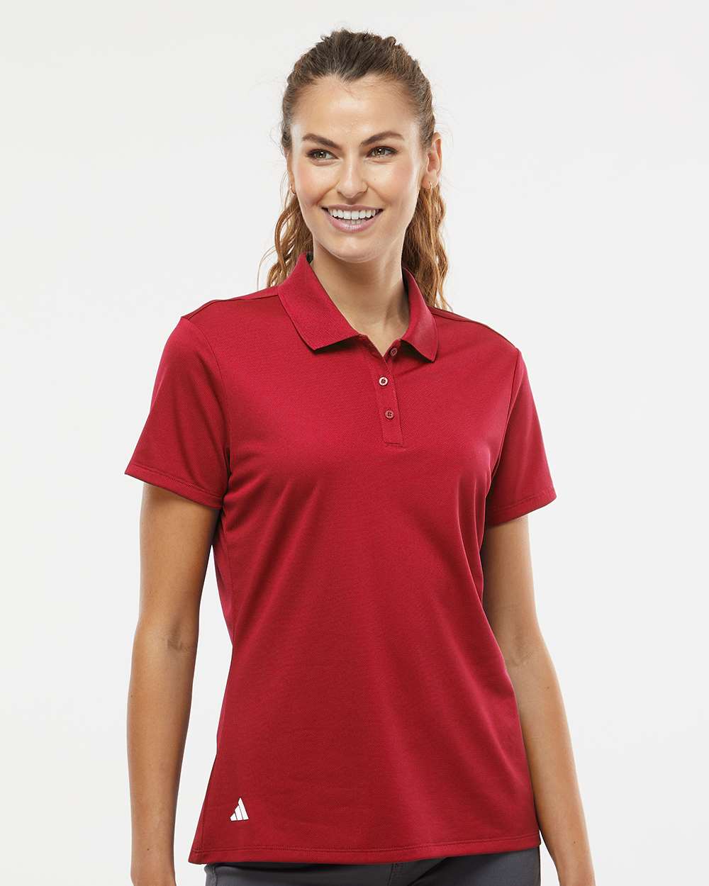 Adidas-A431-Women's Basic Sport Polo - Image 59