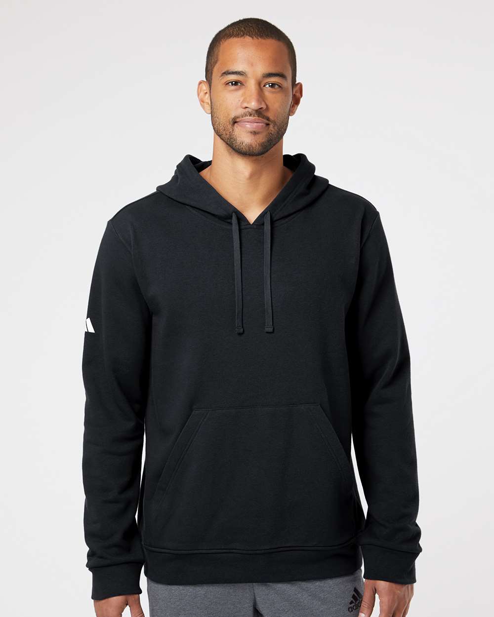 Adidas-A432-Fleece Hooded Sweatshirt - Image 4