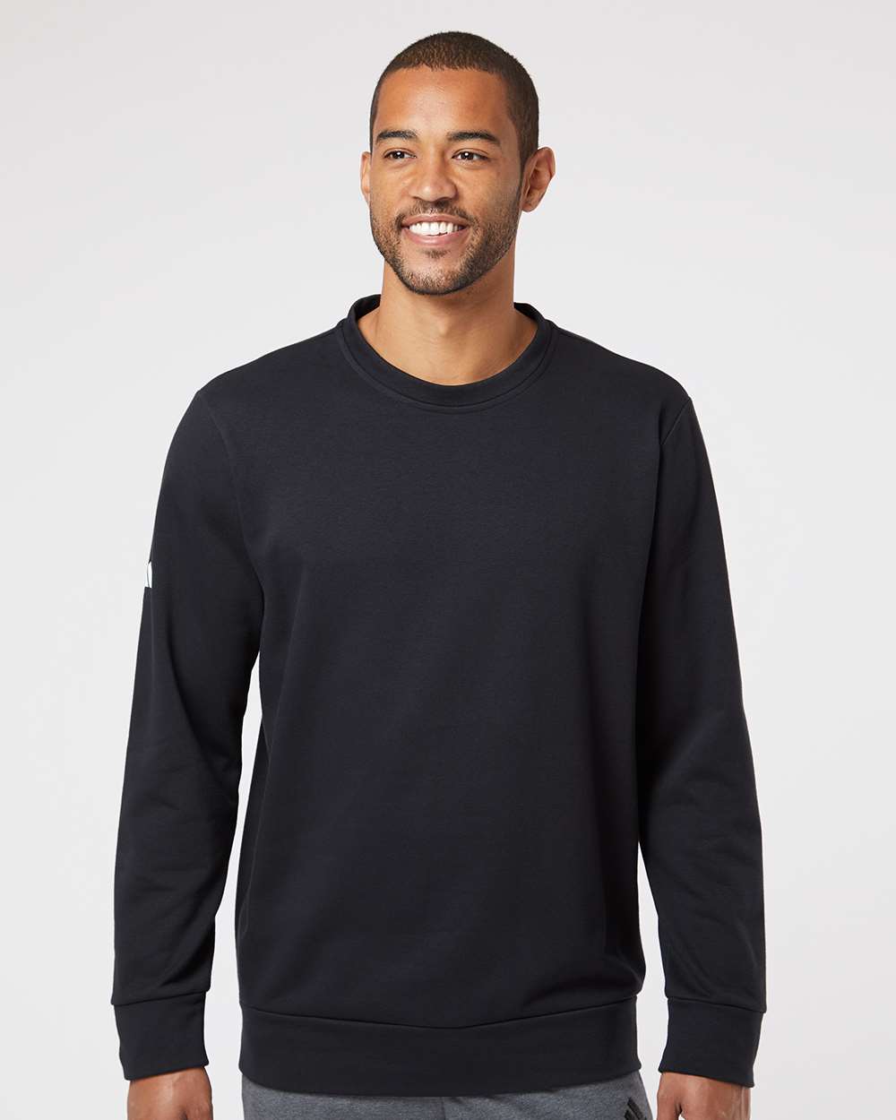 Adidas-A434-Fleece Crewneck Sweatshirt - Image 4